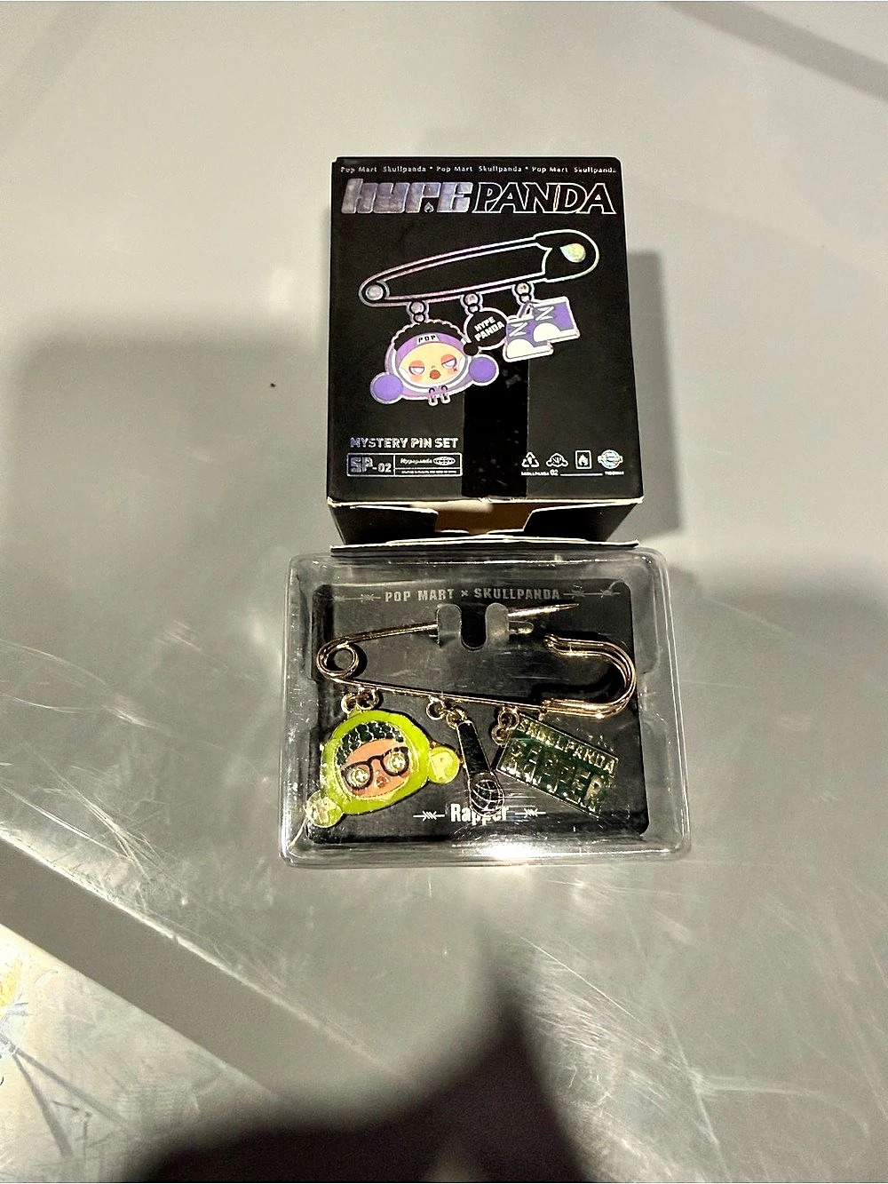 Skullpanda Hangyodon Character Accessory Set in Black & Green NWT
